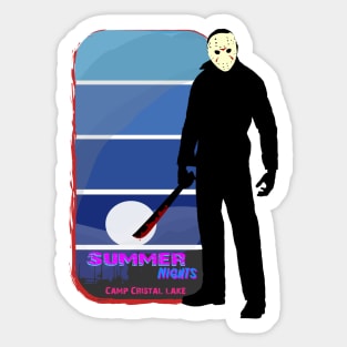 summer nights are bloody Ver.3 Sticker